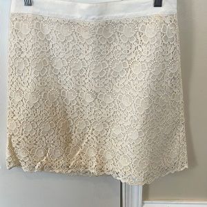 Gorgeous cream knit pencil skirt